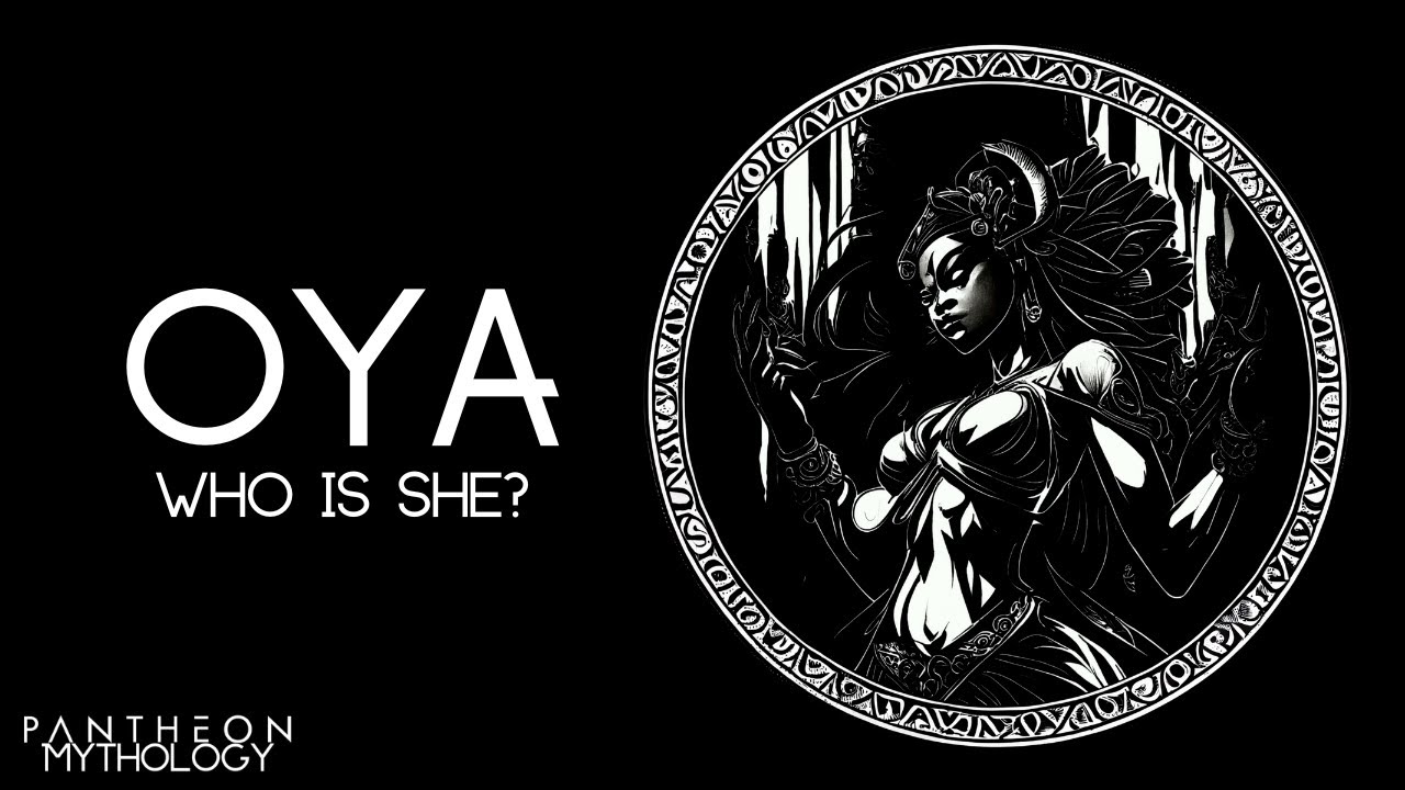 Oya – Goddess of Storms, Death and Rebirth from Yaruba Mythology