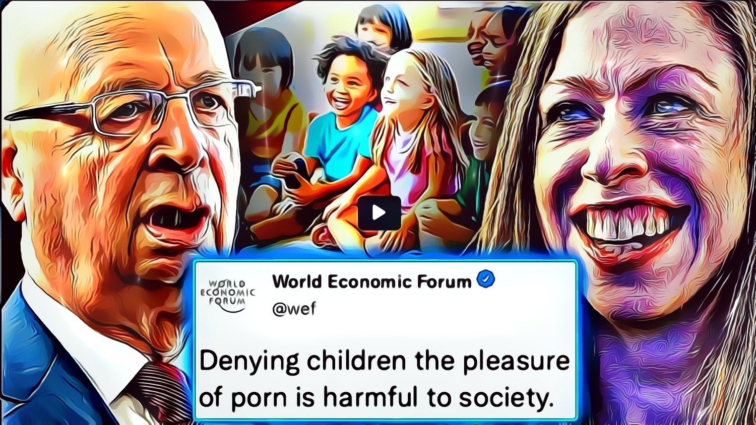 WEF määrää koulut pakottamaan lapset katsomaan kovaa pornoa “omaksi parhaakseen