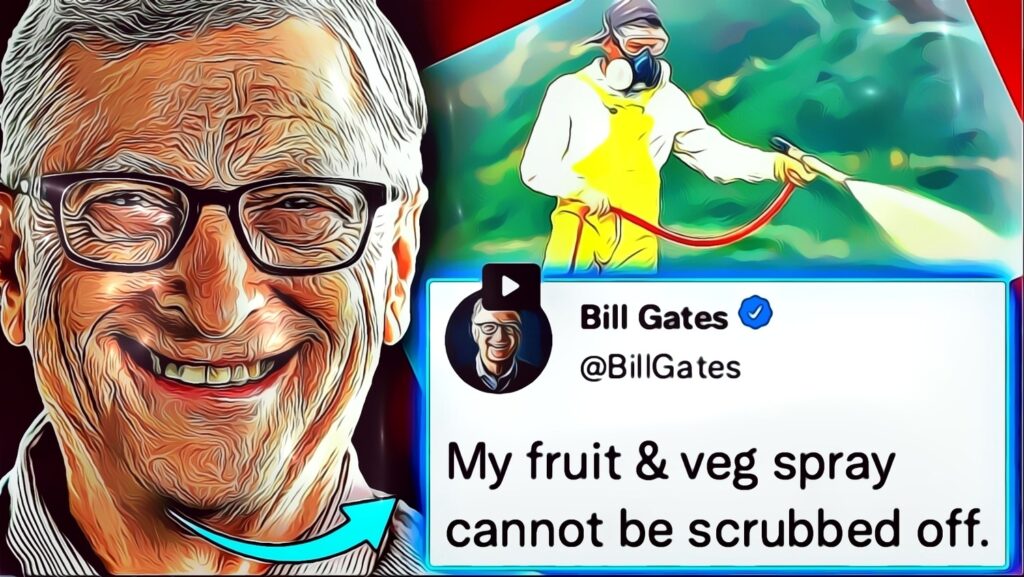 Gates aikoo annostella ihmiskunnalle syöpää aiheuttavan päällysteen hedelmiin ja vihanneksiin