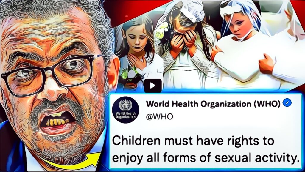 Vuodetut WHO:n tiedostot paljastavat suunnitelman pakottaa lapset hankkimaan seksikumppaneita