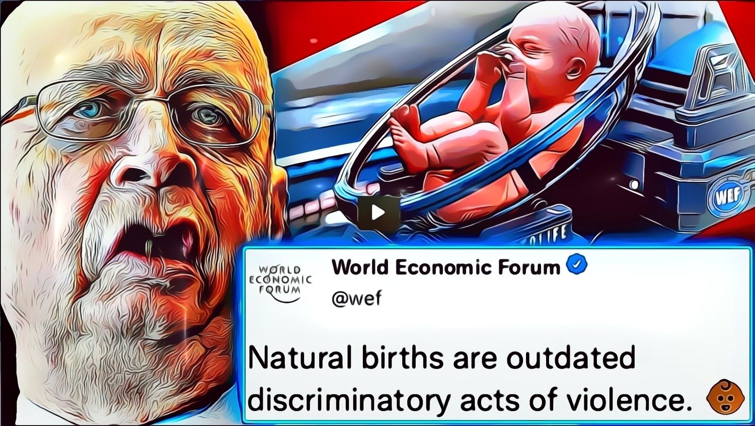 WEF kieltää luonnollisen hedelmöityksen: Kaikki vauvat on kasvatettava laboratoriossa 2030 mennessä
