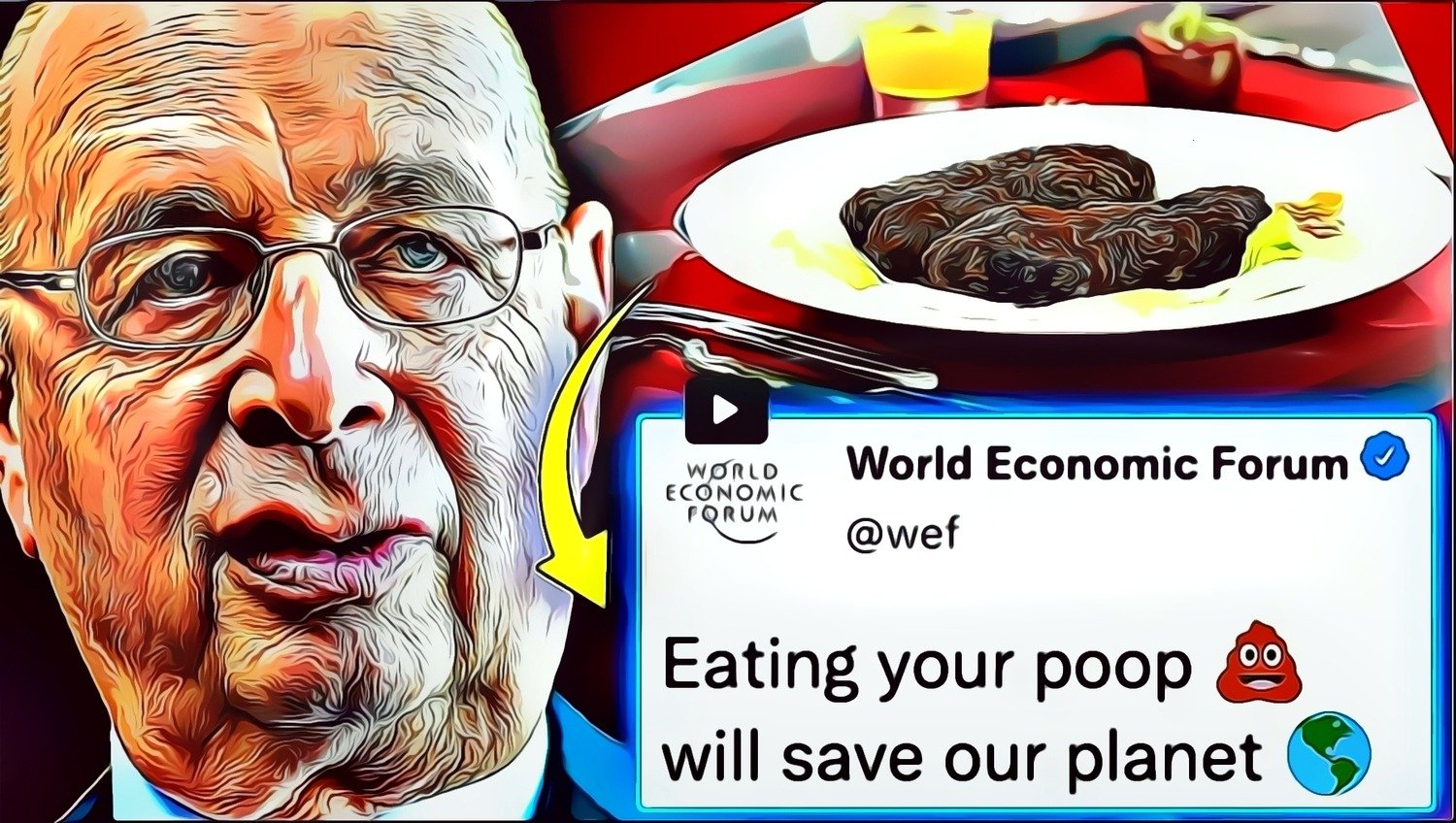 WEF julistaa, että ihmisten on syötävä ulosteita ja juotava virtsaa ilmastonmuutoksen torjumiseksi.