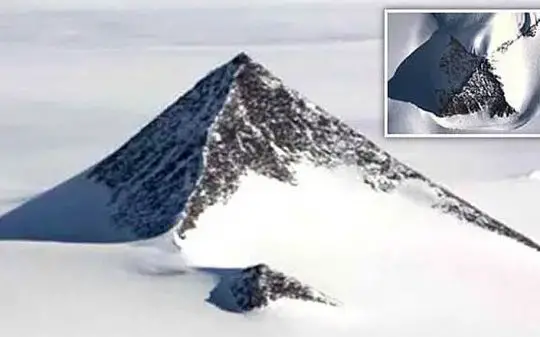 Etelämantereelta löytyi kolmas lumipyramidi