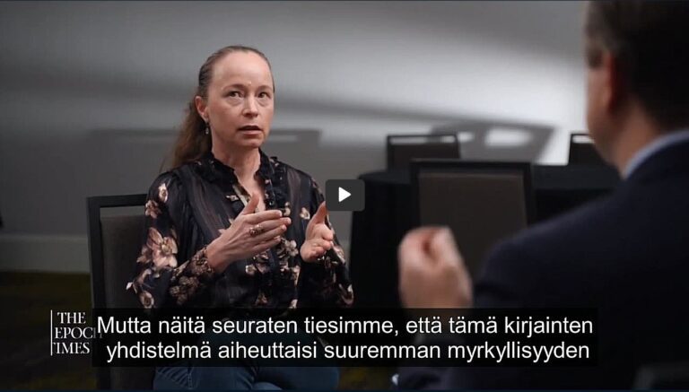 Sasha Latypova – “Sotilaskoneisto globaalien Covid-19 toimenpiteiden taustalla”