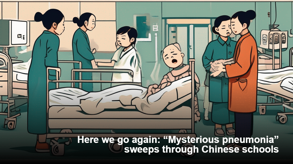 Taas mennään: “Salaperäinen keuhkokuume” pyyhkii läpi kiinalaisten koulujen
