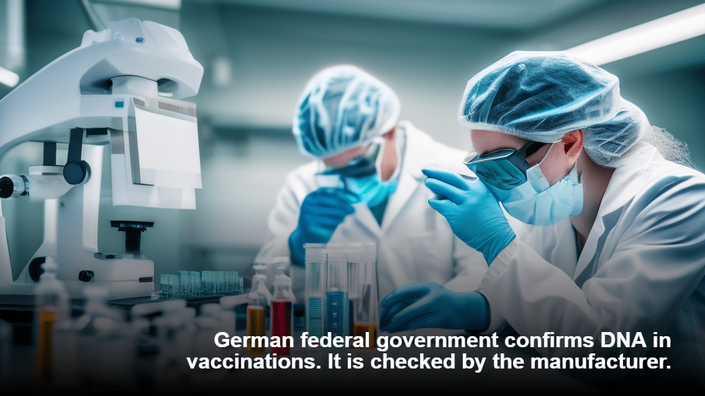 Saksan liittohallitus vahvistaa DNA:n rokotteissa