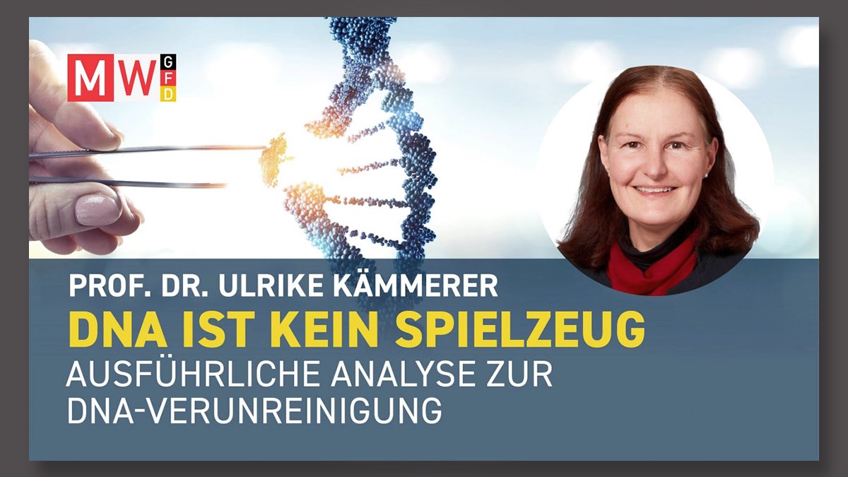 Prof. Dr. Ulrike Kämmerer: DNA ei ole lelu! Yksityiskohtainen DNA-kontaminaation analyysi
