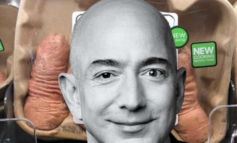 Bezos rahoittaa Fake Meat -teknologiaa, kun eliitit pyrkivät nollaamaan globaalin elintarvikeketjun.