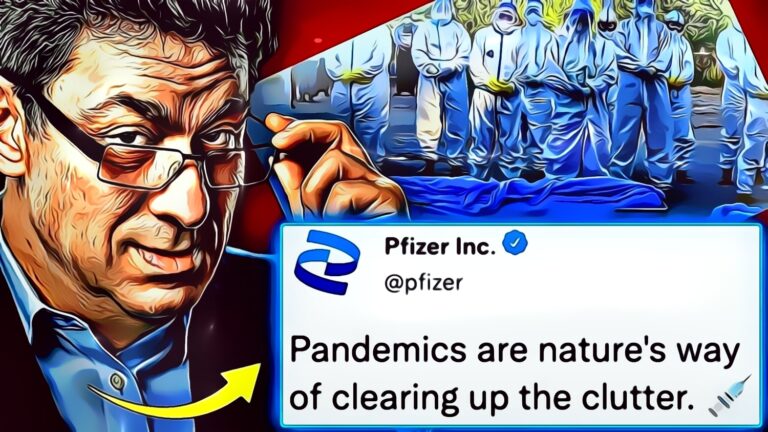 Pfizer insider admits "pandemic was a population reduction scam"