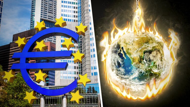ECB on board with climate madness: banks should pay fines first