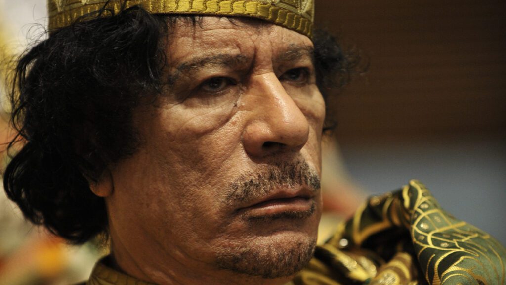 His prediction came true: Gaddafi predicted the values of the West and the UN