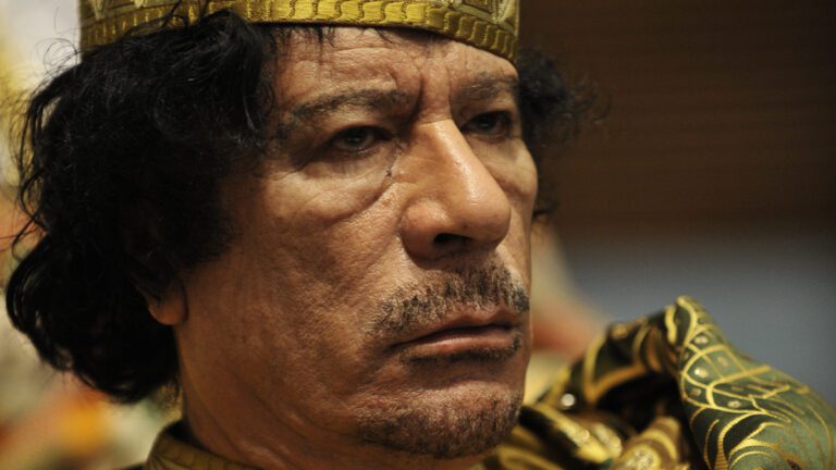 His predictions came true: Gaddafi predicted the values of the West and the UN