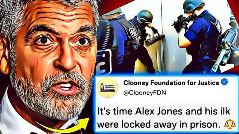 George Clooney työskentelee poliisin kanssa vaihtoehtoisen median lopettamiseksi