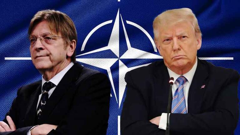 Vasemmistoliberaali Verhofstadt sanoo pahaenteisessä viestissään Trumpin olevan “NATOn suurin uhka”